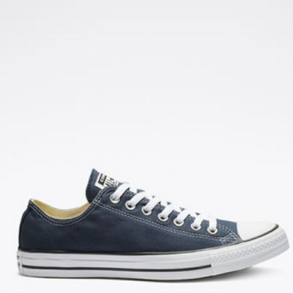 Unisex Chuck Taylor All Star Navy Low Cut Converse - Picture 8 of 8